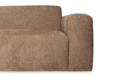 JaxxChoice hoekbank Veda bruin