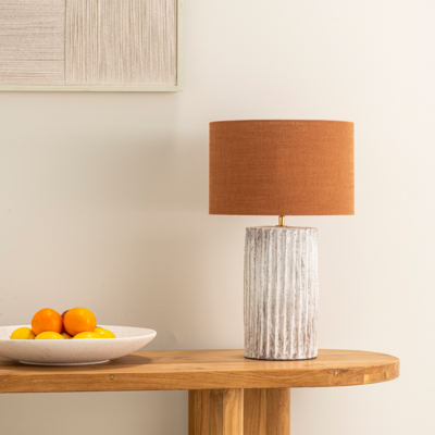 Lampenkap Oslo Linnen roest