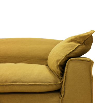 HKliving bank Nomad Linnen 3-zits