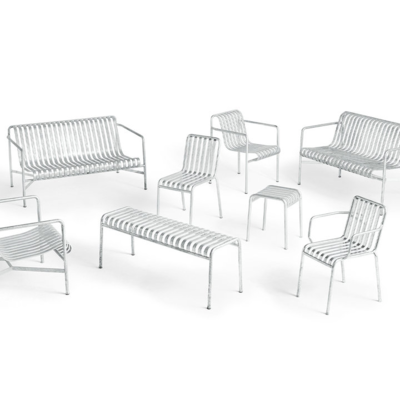 HAY Palissade Bench Hot Galvanised