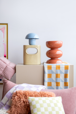 Bijzettafel Mala glossy