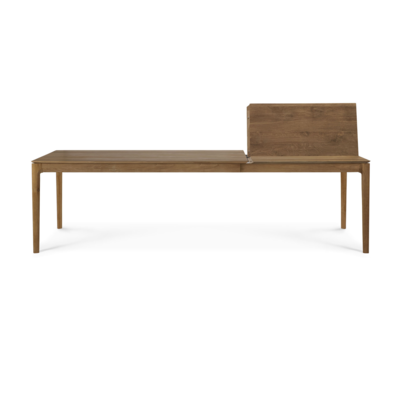 Ethnicraft - Tafel Bok - uitschuifbaar - teak onbehandeld