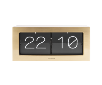 Karlsson wandklok Flip Clock Boxed XL