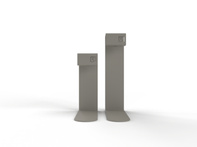 Steellish kandelaar Mino