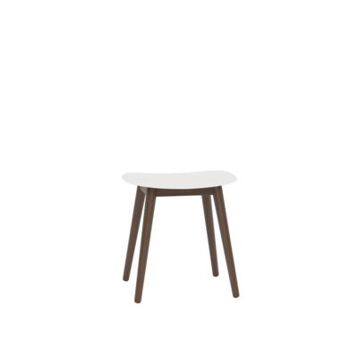 Muuto kruk Fiber Stool Wood Base