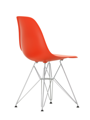 Vitra stoel Eames DSR Chroom onderstel