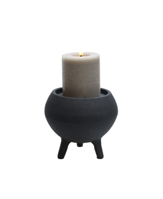 kandelaar Luro rough black