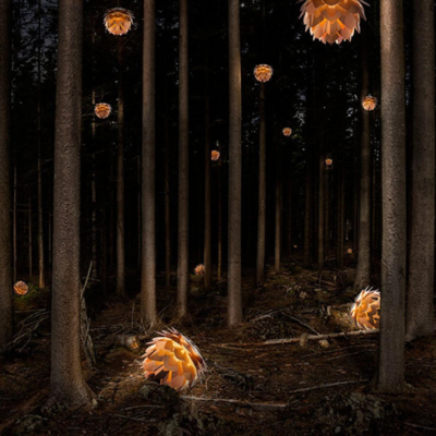 Hanglamp Silvia Ø50 cm koordset zwart