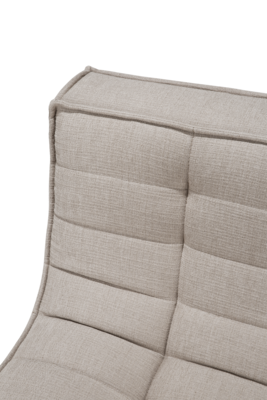 Ethnicraft - Sofa N701 - eco stof ecru