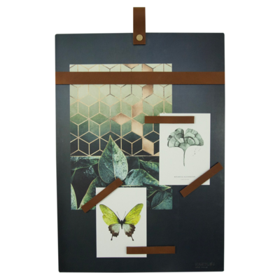 Magneetbord met magneetstrips