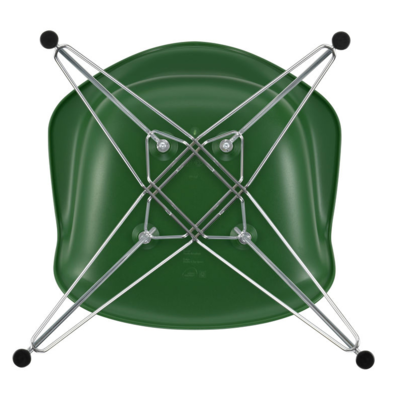 Vitra stoel Eames DAR RE chroom onderstel