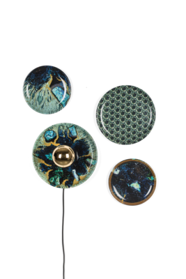 Bold Monkey wandlamp No food here (set van 4)