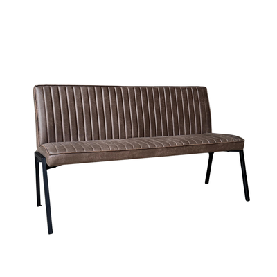 Eetkamerbank Stripes Bruin