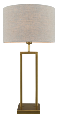 Tafellamp Veneto groot brons