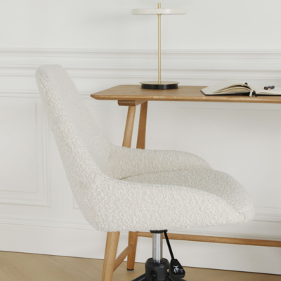 Bureaustoel Nout-Isa - zwart onderstel