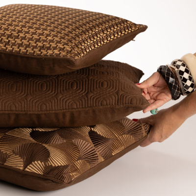 Sierkussen Art Nouveau linnen