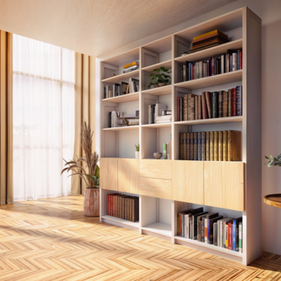 Lundia Original wandkast met deuren en laden