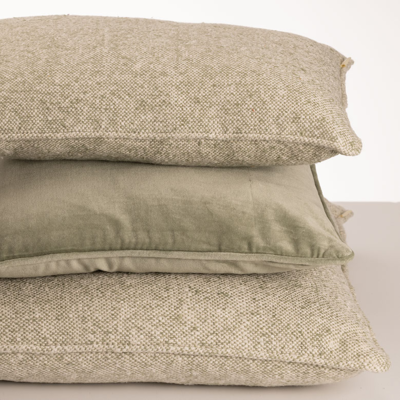 Sierkussen linnen Geo Deco