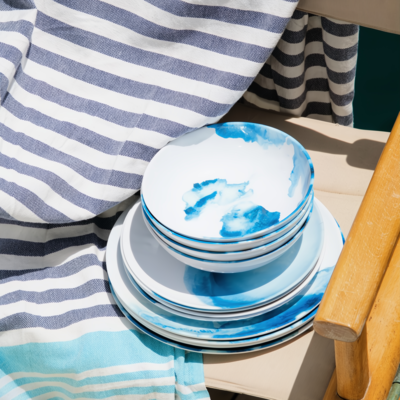 Flamefield servies Deep Sea - 12-delig melamine