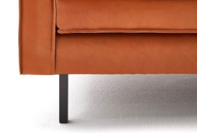 Loods 5 Design 3,5-zitsbank Slimm Leer Outside