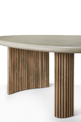 Ethnicraft - Outdoor - Boomerang tuin koffietafel