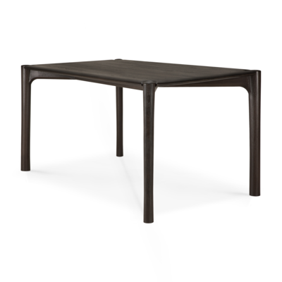 Tafel PI teak donkerbruin gelakt