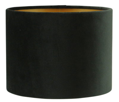 Lampenkap San Remo velours (Zwart)