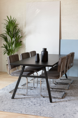 Zuiver Ridge Rib Eetkamerstoel - Set van 2