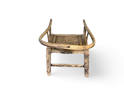 Stoel uniek naturel oude