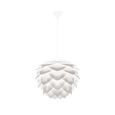 Hanglamp Silvia koordset wit