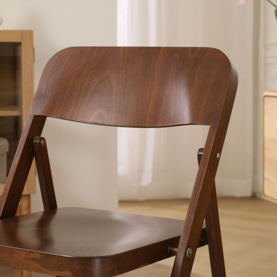 Flip - Houten klapstoel en rek