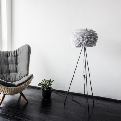 Vloerlamp EOS Medium Ø45cm Tripod zwart