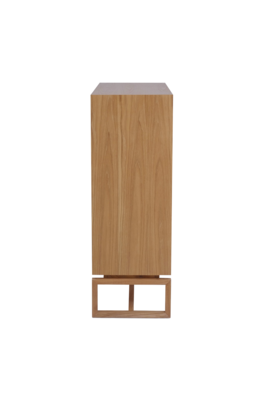 Wandkast Scandinavisch Midcentury hout