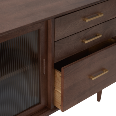 Dressoir Dizzy walnoot 180 cm