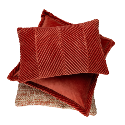 Sierkussen Tucked border