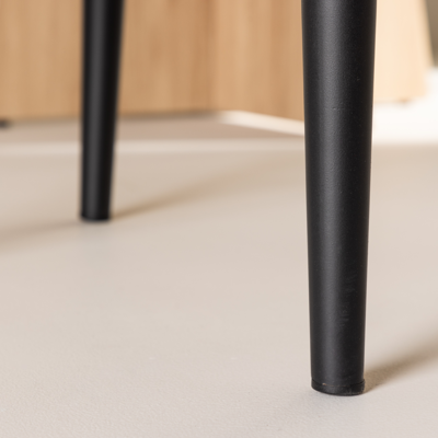 Eetkamerstoel Bengt - met rotan zitting