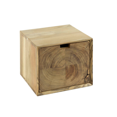 Nachtkastje Cube zwevend