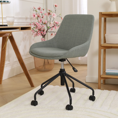 Bureaustoel Nout-Isa - zwart onderstel