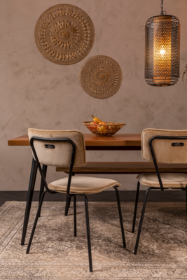 Dutchbone Melonie Eetkamerstoel - Set van 2