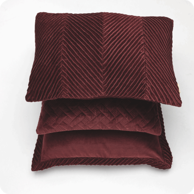 Sierkussen Tucked allover 