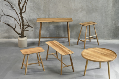 Houten barkruk Bodo - zithoogte 64 cm