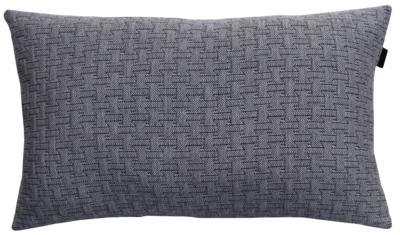 Kussen weef zwart wit