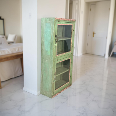 Hangkastje groen/roze uniek