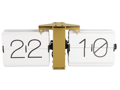 Karlsson wandklok Flip Clock no case