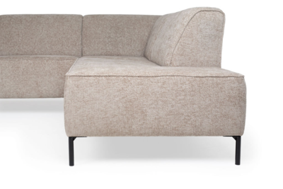 JaxxChoice hoekbank U-model Lotta bruin