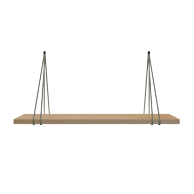 Leren split-plankdragers