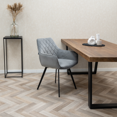 Kick eetkamerstoel Karl velvet