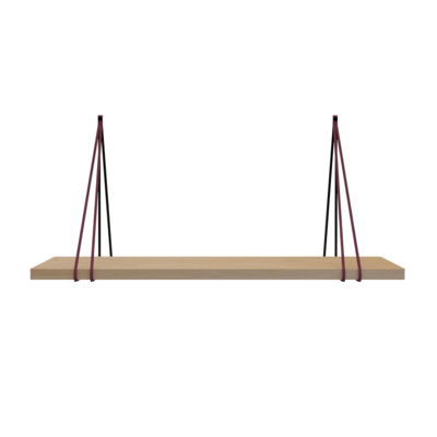 Leren split-plankdragers