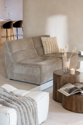 Bankelementen Grid Beige