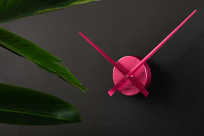 Wandklok Little Big Time Mini Metallic